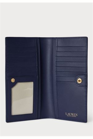 Slim Wallet-Wallet-Medium-Piecd Crsshtch Lthr LAUREN RALPH LAUREN | Portafoglio | 432935353008